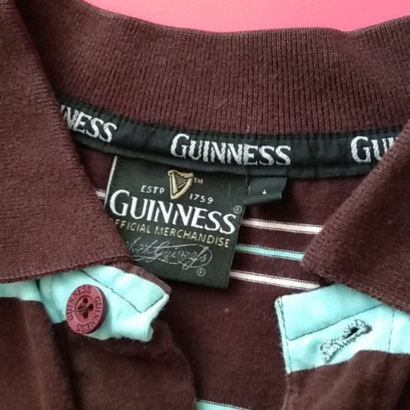 Official Guinness Polo Rare Size L EUC - Picture 3 of 7